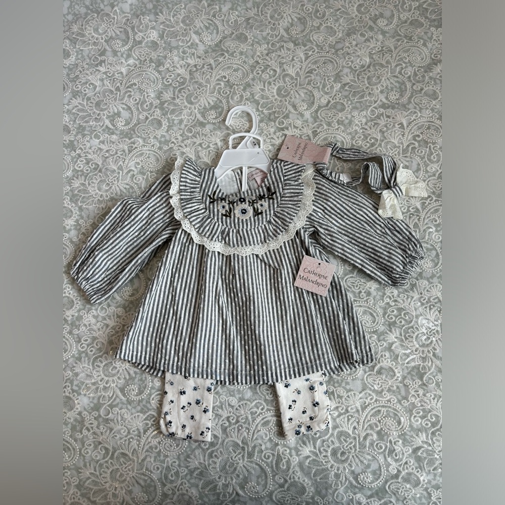6-9MONTHS Catherine Malandrino set